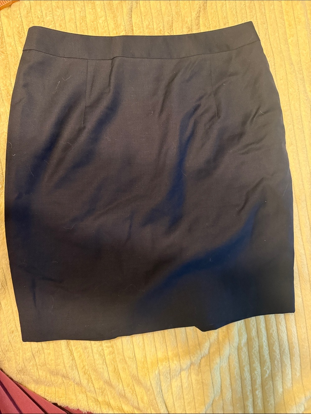 Source Unknown Black Mini Pencil Skirt